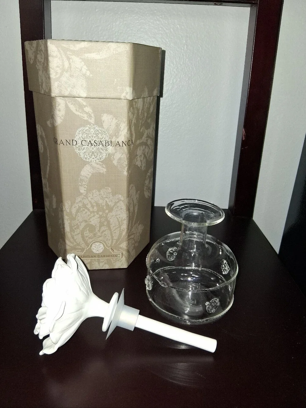 NWT Grand Casablanca Tahitian Gardenia Diffuser (No Oil)